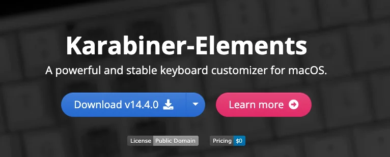 MAC上快速切换不同语言(Karabiner)